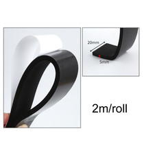 2m 2cm Width 5mm Thickness Foam Strips with Adhesive High Density Foam Closed Cell Tape Seal for Doors and Windows