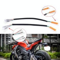 Motorcycle Retro Turn Signal Plug Adapter Cable Adaptor For Kawasaki Z800 / Z1000 / ZX-6R