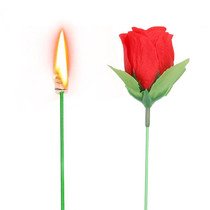 5pcs Torch Turns Into Rose Confession Gift Close-up Magic Prop(Wax Oil)