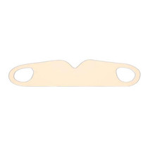 Strong Blackout Soft Relieve Fatigue Eye Protection Skin-friendly Breathable Elasticity Washable Eye Mask, Size: L(Skin Color)