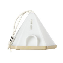 ZAY-L05 Tent-Shape USB Charging Timer Night Light Wild Camping Atmosphere Light(Khaki)