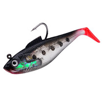 PROBEROS DW6085 Sea Bass Leadfish Soft Lure T-Tail Software Baits Sea Fishing Boat Fishing Bionic Lures, Size: 5cm/3.6g(Color D)