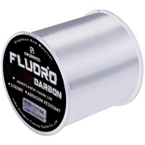 PROBEROS Lures Fluorocarbon Fishing Line Clear Nylon Carbon Fiber Leader Fish Line, Line No.: 0.6(500m)