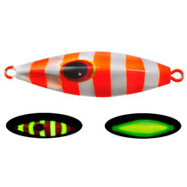 PROBEROS LF124 Deep Sea Iron Plate Lead Fish Fishing Lure Slow Sinking Rocking Luminous Boat Fishing Bait, Size: 40g(Color A)