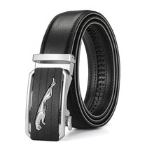 Dandali 120cm Mens Alloy Automatic Buckle Leash Business Casual Belt, Style: Model 15