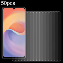 For ZTE Blade V40 Smart 50pcs 0.26mm 9H 2.5D Tempered Glass Film