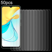 For ZTE Axon 50 Lite 50pcs 0.26mm 9H 2.5D Tempered Glass Film