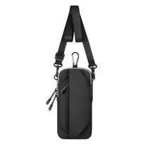 Outdoor Sports Fitness Crossbody Bag Men And Women Multi-Function Mobile Phone Arm Bag(Black)