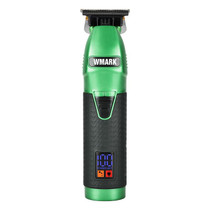 WMARK NG-318 Carving Oil Head Electric Push Clipper Rechargeable Hairdresser(Green)