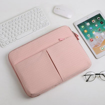 13/13.3 Inch Oxford Cloth Laptop Bag Waterproof Tablet Storage Bag(Pink)