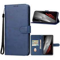 For ZTE nubia Neo 2 Leather Phone Case(Blue)