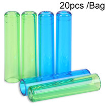 20pcs /Bag Transparent Pen Caps Pencil Sleeves Protective Pencil Tip Cap(Color Mixed)