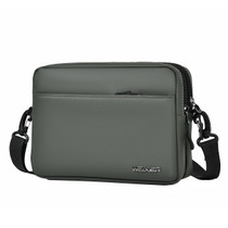 WEIXIER W128 Men Messenger Bag Outdoor Multifunctional Waterproof Wear-Resistant Shoulder Bag(Green)