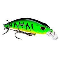 PROBEROS DW578 Ordinary Hook 5.3cm 4.6g Sinking Minnow Lure Long Casting Bionic Plastic Hard Bait Fishing Tackle(Color A)