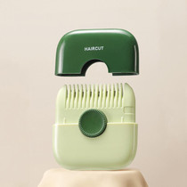 2 In 1 Hair Sharpener Comb Hair Clipper For Chopped Split Ends Cutting Thinning(Avocado Green)