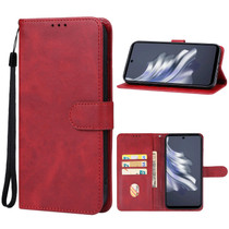 For Tecno Spark 20 Pro Leather Phone Case(Red)