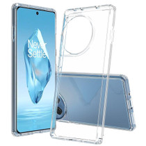 For OnePlus Ace 3 / 12R 5G Scratchproof Acrylic TPU Phone Case(Transparent)