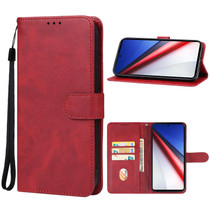 For DOOGEE DK10 Leather Phone Case(Red)
