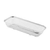 Kitchen Sterilization Cabinet Cutlery Organizer Household Stainless Steel Drainage Tray, Model: Line Chopsticks Basket