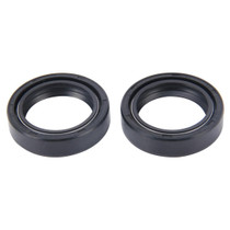 2 PCS Motorcycle Rubber Front Fork Damper Oil Seal Kit for GN125