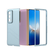 For Honor Magic Vs2 PC Frosted Texture Diamond Paint Shockproof Phone Case(Ice Blue)