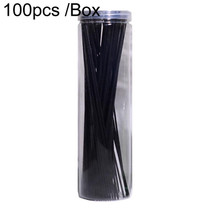 100pcs /Box 3mmx30cm Rattan Aromatherapy Stick Floral Water Diffuser Hotel Deodorizing Diffuser Stick(Black)