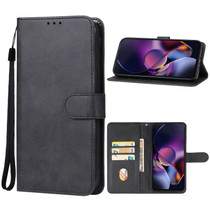 For Motorola Moto G Stylus 5G 2024 Leather Phone Case(Black)
