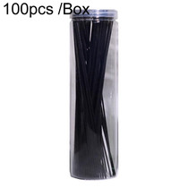 100pcs /Box 3mmx20cm Rattan Aromatherapy Stick Floral Water Diffuser Hotel Deodorizing Diffuser Stick(Black)