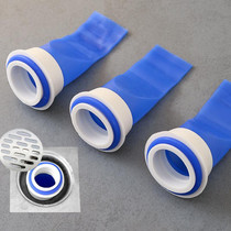 5pcs Silicone Floor Drain Plug Anti-Backflow Anti-odor Inner Core for Toilet Pipes Bathroom(Blue Set)