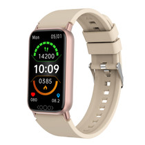 TK72 1.47 inch Color Screen Smart Watch, Support Heart Rate / Blood Pressure / Blood Oxygen / Blood Sugar Monitoring(Beige)