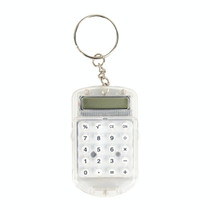 Flip Top Portable Mini Calculator Student Exam Office Calculator(White)