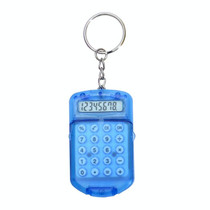 Flip Top Portable Mini Calculator Student Exam Office Calculator(Blue)