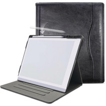 For ReMarkable 2 10.3 Inch 2020 Paper Tablet Case 360 Degree Rotating Stand Cover with Pencil Holder(Black)