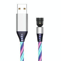 2.4A 540 Degree Bendable Streamer Magnetic Data Cable without Magnetic Head, Cable Length: 1m (Colour)