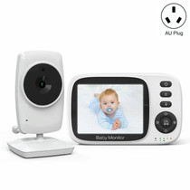 MC632A 2 Way Voice Talk Temperature Monitoring Baby Camera 3.2 inch Screen Baby Monitor(AU Plug)