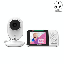 218 Temperature Detection 2 Way Voice Baby Security Video Camera 2.8-inch LCD Baby Monitor(AU Plug)