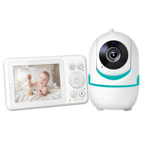 D031 2 Way Voice Built-in Lullabies Home Baby Security Camera 3.2-inch LCD Baby Monitor(AU Plug)