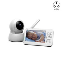 960 Infrared Night Vision Two-way Intercom Baby Monitor 5-inch Wireless Digital Monitor(AU Plug)