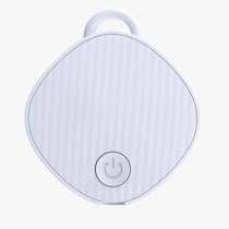 Global Positioning Pet Key Anti-Lost Device Smart Bluetooth GPS Locator(White)