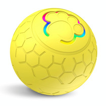 O5 Smart Pet Cat Toy Ball Luminous Yo-Yo Diameter 2.4 inches Standalone Version(Yellow)