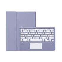 For Huawei MatePad Pro 13.2 inch AH18-A Detachable Bluetooth Keyboard Leather Tablet Case with Touch(Purple)