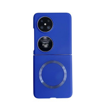 For Huawei Pocket 2 Skin Feel Magsafe Magnetic Shockproof PC Phone Case(Dark Blue)