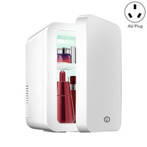 PD-8 8L Mirror Cosmetics Storage Car Home Small Refrigerator Fruit Drink Refrigerator(AU Plug)