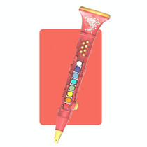 Children Early Education Puzzle Playing Simulation Musical Instrument, Style: 6807 Clarinet-Red