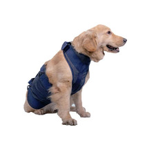 Pet Leash Senior Dogs Walking Aids Chest Harness, Size: XL(Dark Blue)
