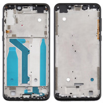 Front Housing LCD Frame Bezel Plate for Motorola Moto One (P30 Play) (Black)