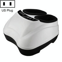 Household Electric Kneading Pedicure Machine Full-wrapped Airbag Massage,US Plug, Deluxe Edition(White)