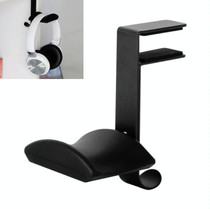 Headphones Racks Desktop Hooks Bookshelves Headset Racks(Upgrade B Black)