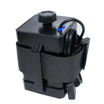3 Sections 18650/26650 IPX7 Waterproof Battery Box with 16.8v Round Head & 5v USB Connector Output Voltage Does Not Include Battery(Black)