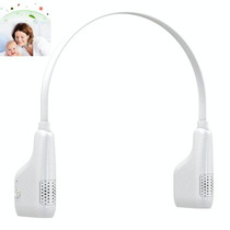 Hanging Neck Negative Ion Air Purifier Portable Household Formaldehyde Removal Portable Purifier(White)